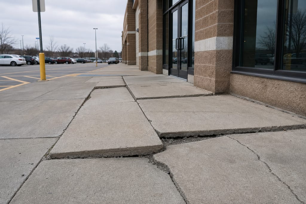 Parking Lot Leveling photo