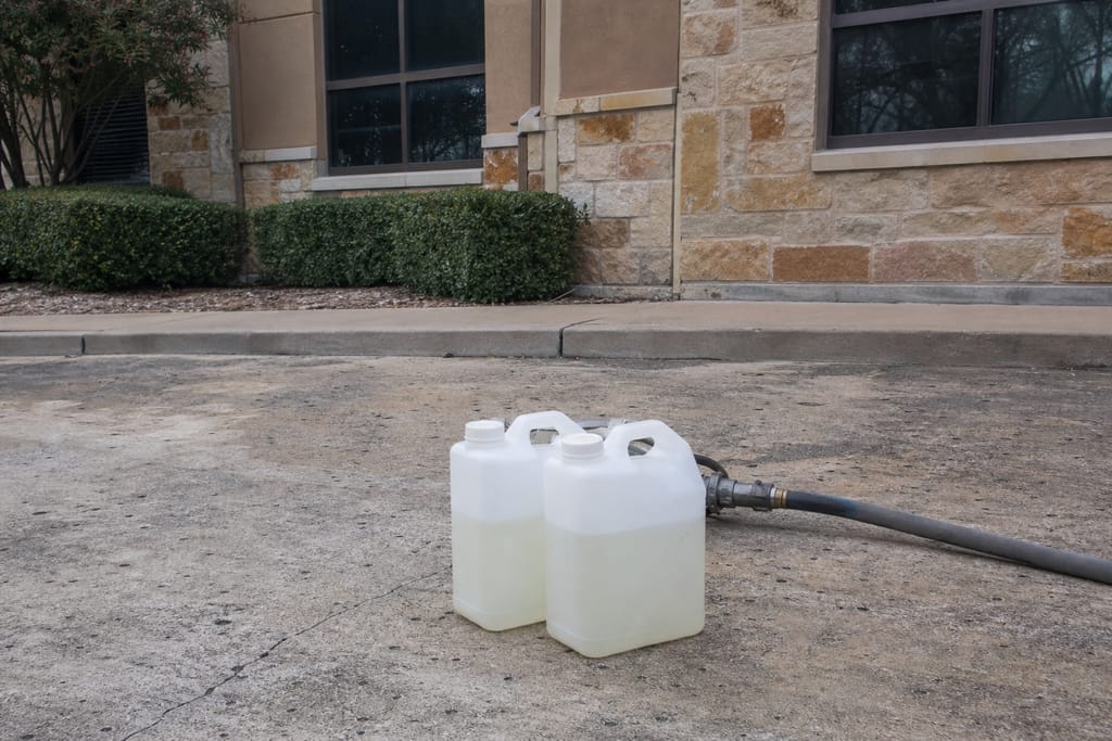 Soil stabilizing resin photo