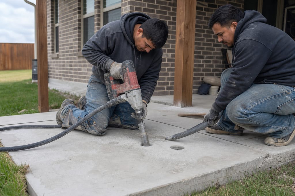 Access drilling photo